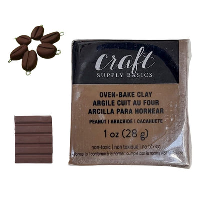 Oven-Bake Clay Brown / Arcilla para Hornear café Modelado Craft Supply Basics