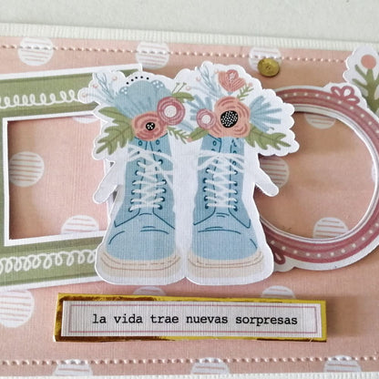 Paquete de Decoraciones Un Nuevo Comienzo Adornos / Embellishments Texturarte