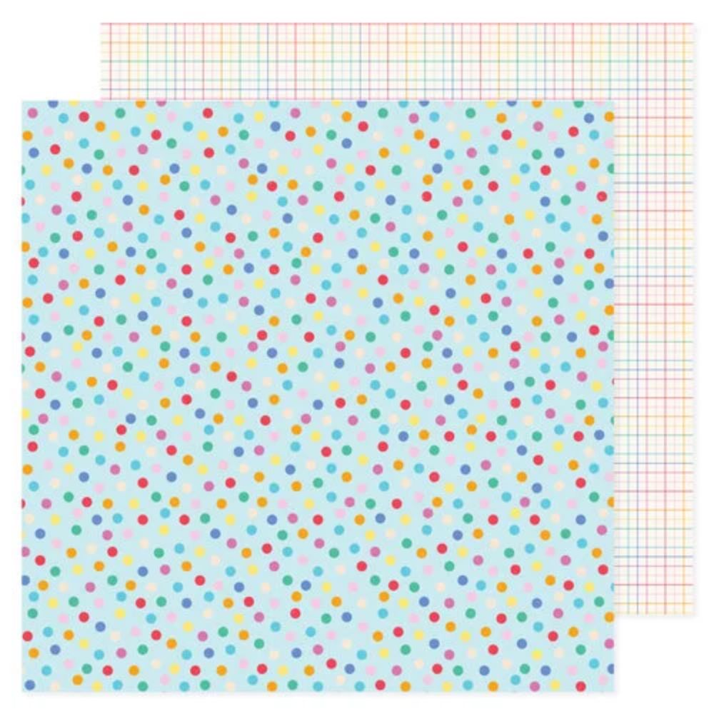 All The Cake Double-Sided Paper Pad 12&quot; / Block de Papel Doble Cara Todo El Pastel Papel Pebbles