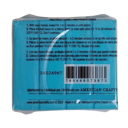 Oven-Bake Clay Light Blue / Arcilla para Hornear Azúl Claro Modelado Craft Supply Basics