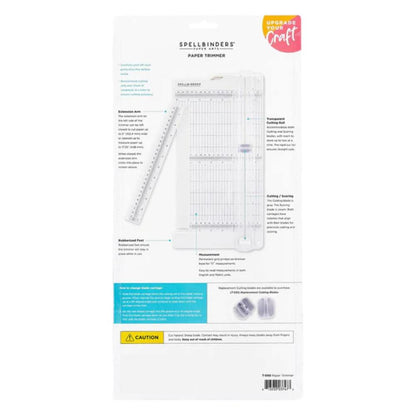 Paper Trimmer &amp; Scorer 12&quot; / Cortadora de Papel Cortadoras / Guillotinas Spellbinders