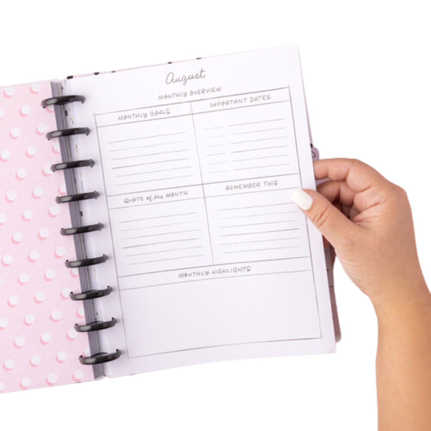 Day to Day Undated Dashboard Planner / Tableros de Planificación Sin Fechas Agendas y Journals Maggie Holmes