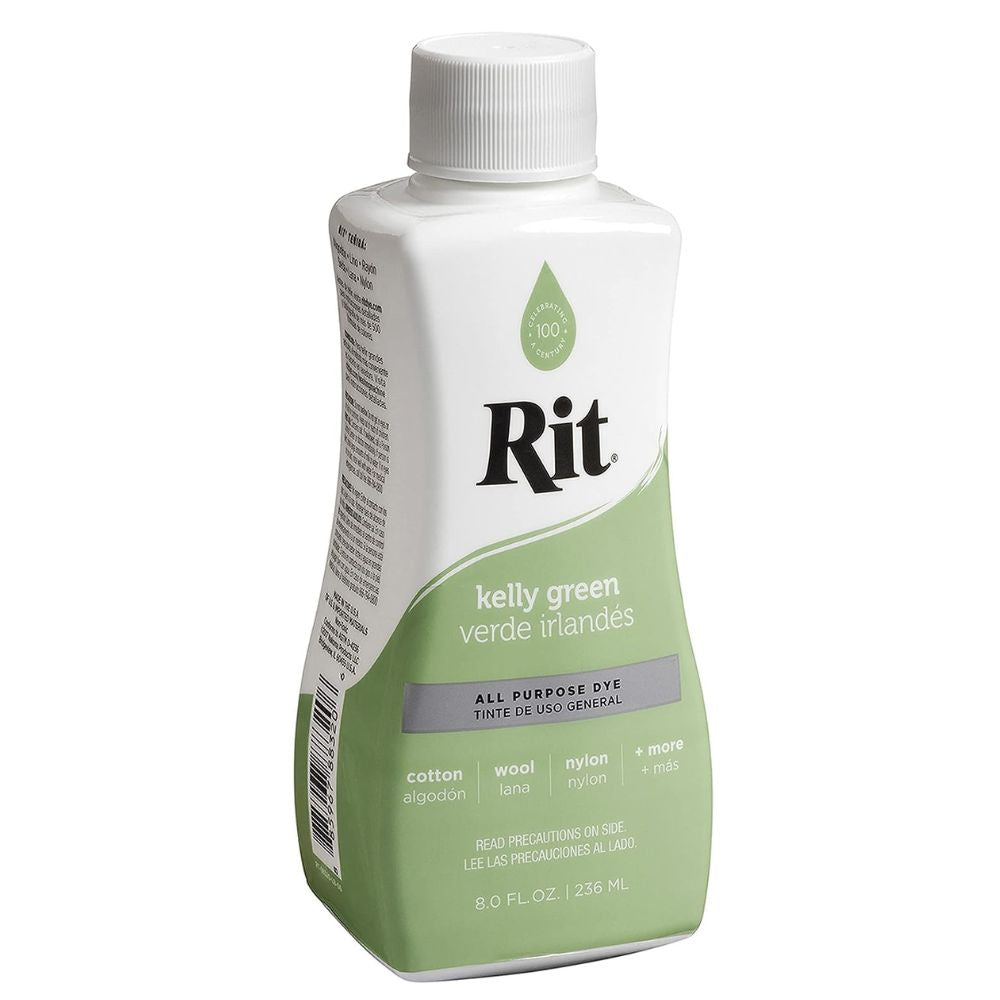 Rit Dye Liquid Kelly Green / Líquido para Teñir Verde Irlandes Pintura para Tela Rit