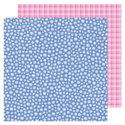 All The Cake Double-Sided Paper Pad 12&quot; / Block de Papel Doble Cara Todo El Pastel Papel Pebbles