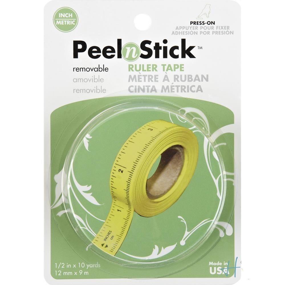 PeelnStick Removeable Ruler Tape / Cinta de regla Removible Costura iCraft