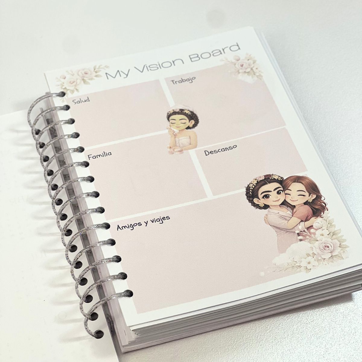 Archivo para Imprimir Agenda Perpetua Little Freeda™ Planea, Crea y Disfruta Archivo Digital Hobbees