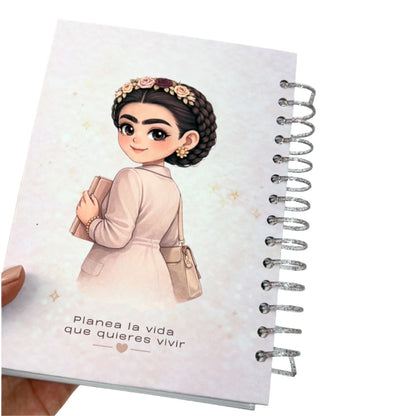 Archivo para Imprimir Agenda Perpetua Little Freeda™ Planea, Crea y Disfruta Archivo Digital Hobbees