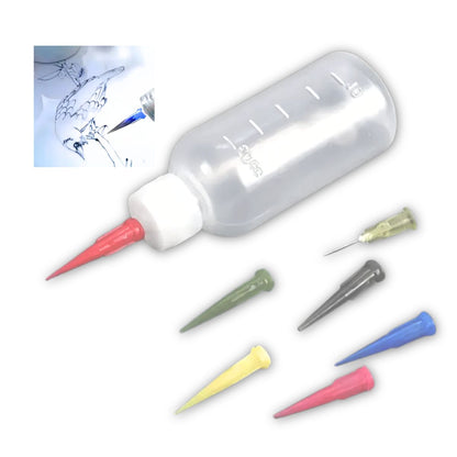 Botella Aplicadora Apachurrable 7 Puntas 50ml Herramientas Hobbees