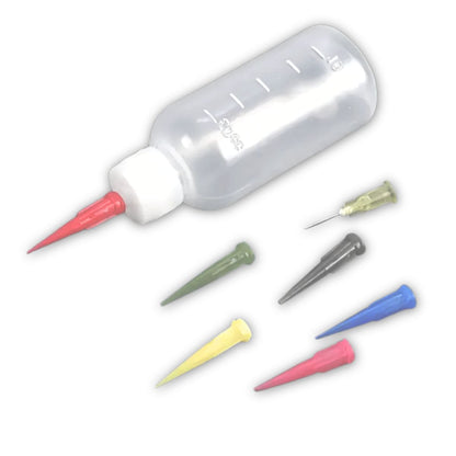 Botella Aplicadora Apachurrable 7 Puntas 50ml Herramientas Hobbees