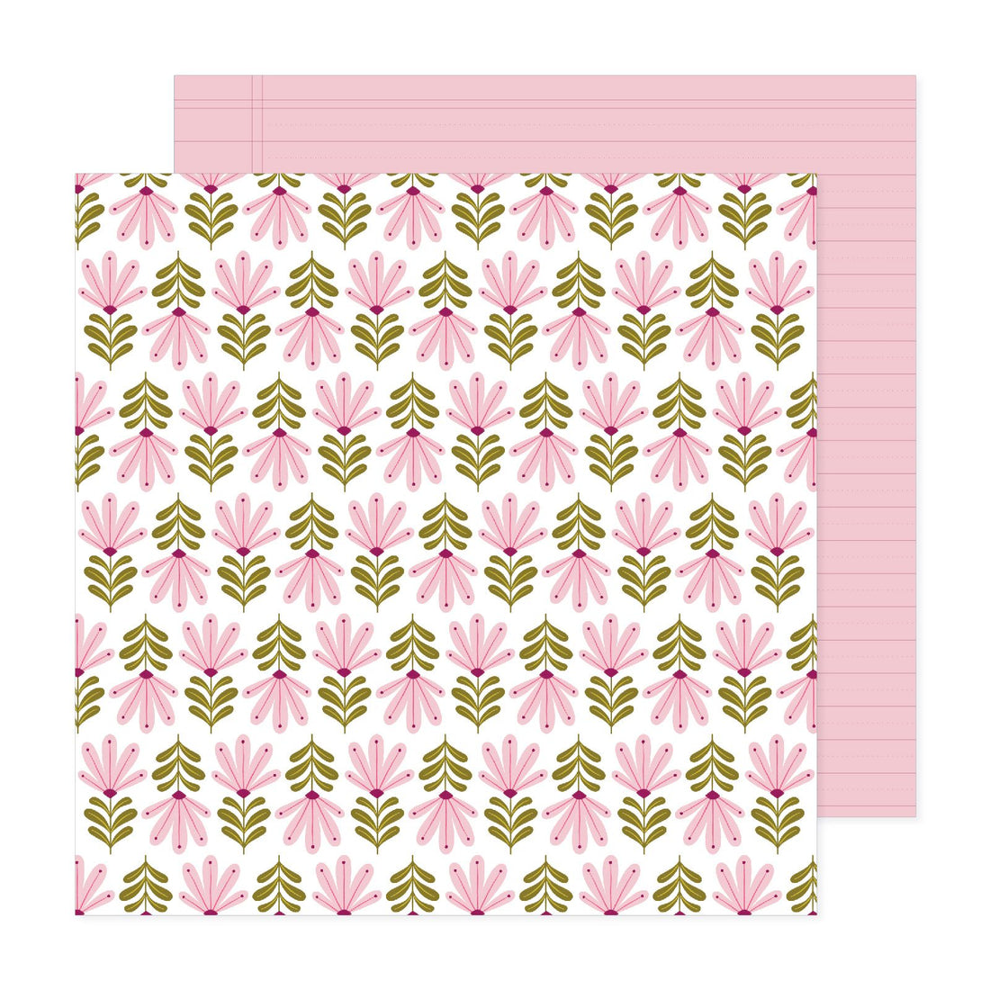 Joyful Notes Paper Sheet / Hoja de Papel Choose Kindness Papel, Hojas Sueltas Pink Paislee