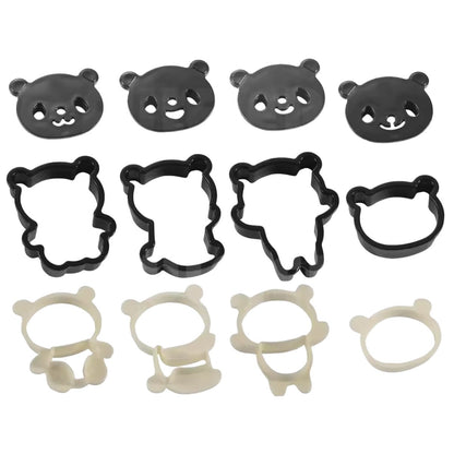 Cortadores de Galletas de Pandas Repostería Earnest Co Japan