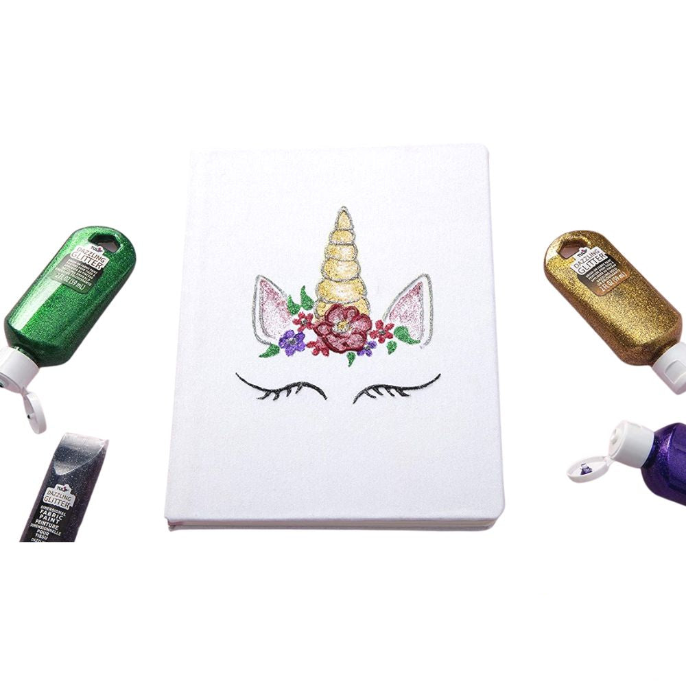 Tulip Glitter Fabric Paint Diamond / Pintura para Tela Diamante Pintura para Tela Tulip