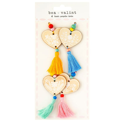 Poppy &amp; Pear Tassels  / Adornos Borlas Bea Valint Adornos / Embellishments American Crafts