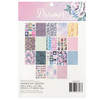 Dreamer Paper Pad 6&quot; / Block de Papel Soñadora Papel American Crafts