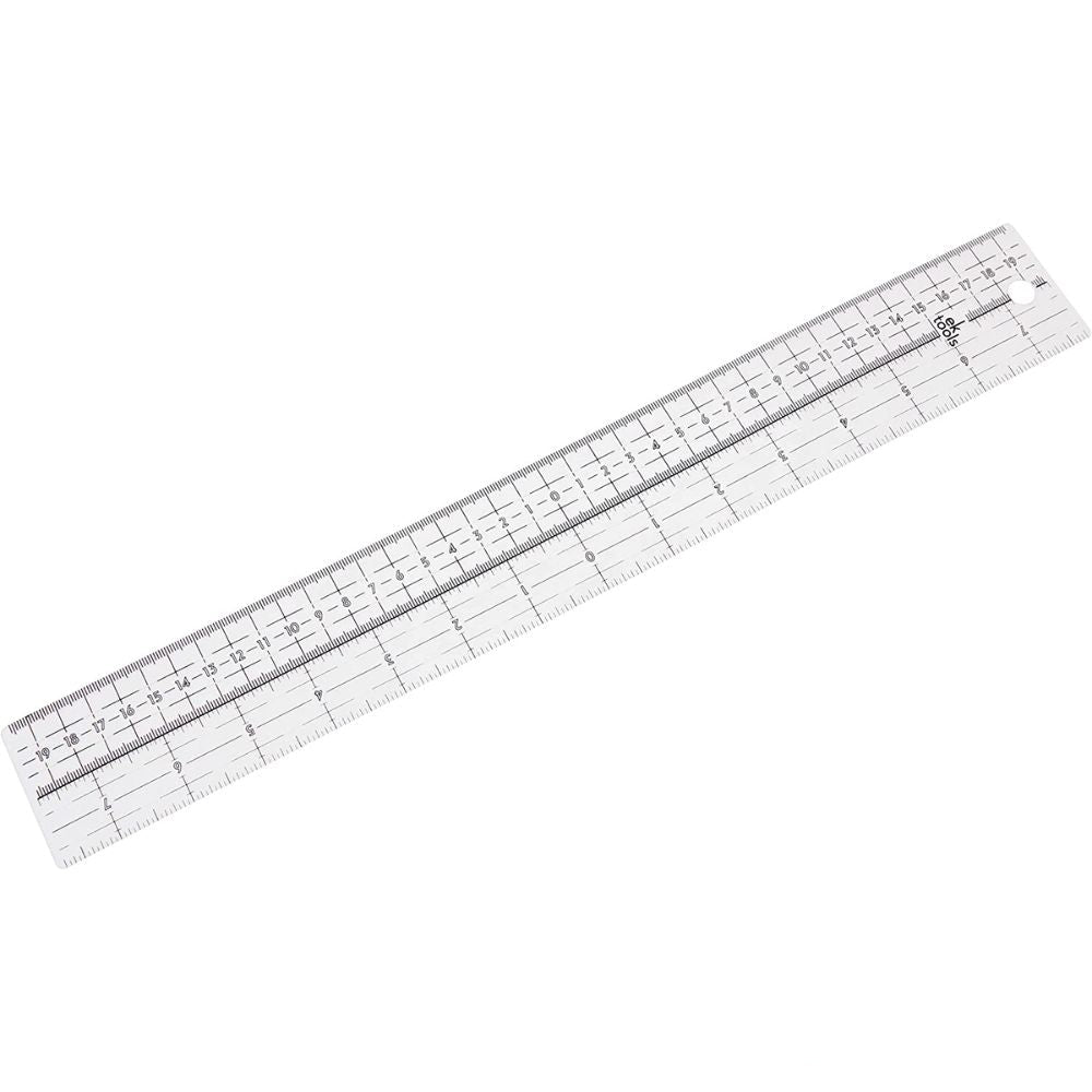 Centering Ruler / Regla de Centrado Flexible Herramientas Ek Tools