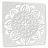 Plantilla Esténcil Mandala Geométrico Zen 12" Esténciles / Plantillas Hobbees