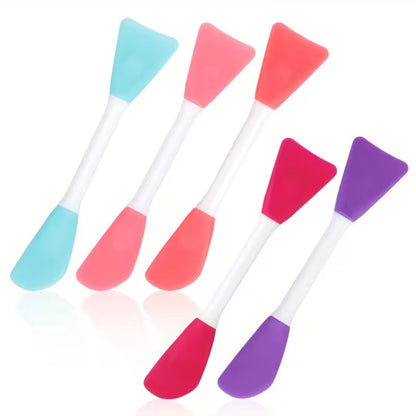 Espátula de Silicón de 2 Puntas Color Aleatorio Resina Epóxica y Accesorios Hobbees