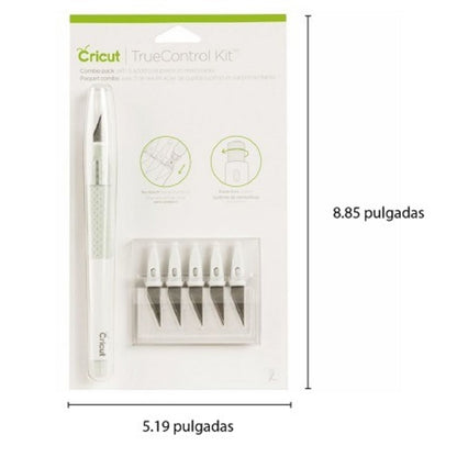 True Control Knife Kit Mint / Kit Exacto Cutter y Cuchillas Menta Tijeras / Cutters Cricut