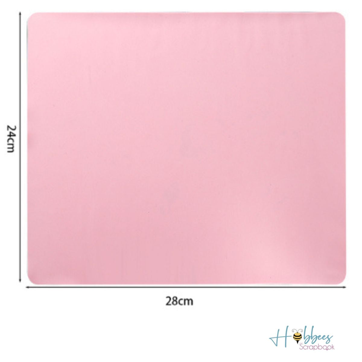 Tapete Protector de Silicon Antiadherente Rosa Herramientas Hobbees