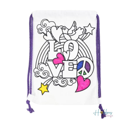 Make It Colorful Back Pack / Colorea tu Bolsa Manualidades para Niños Colorbok