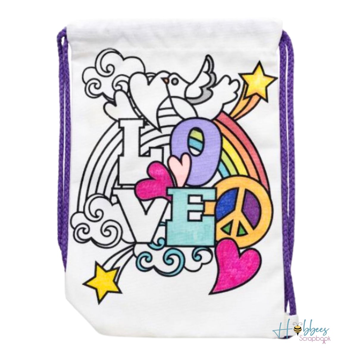 Make It Colorful Back Pack / Colorea tu Bolsa Manualidades para Niños Colorbok