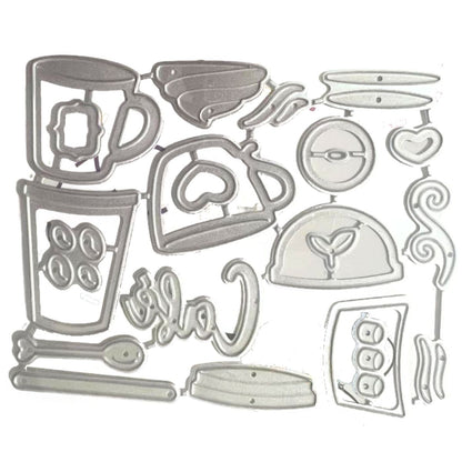 Suajes de Café Dados de Corte / Suajes / Troqueles Hobbees