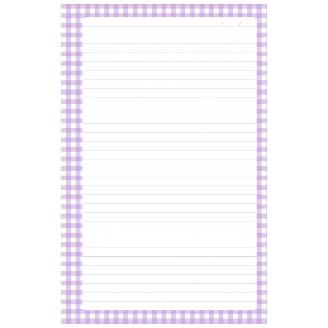 100 Hojas Interiores Media Carta Cuadros Lila Encuadernacion Crazy Crafts