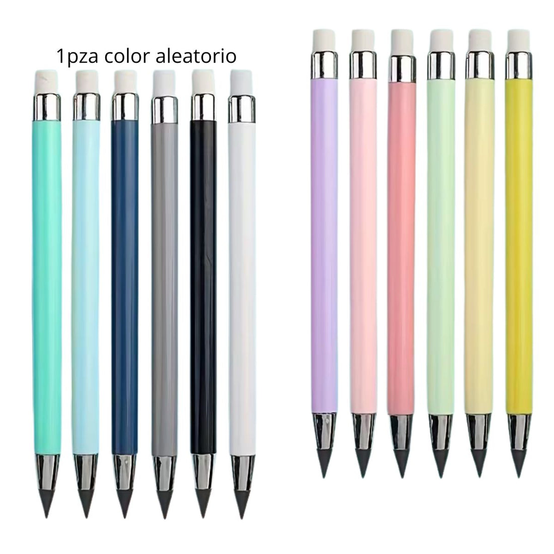 Lápiz Eterno con Goma Colores y Plumones Hobbees