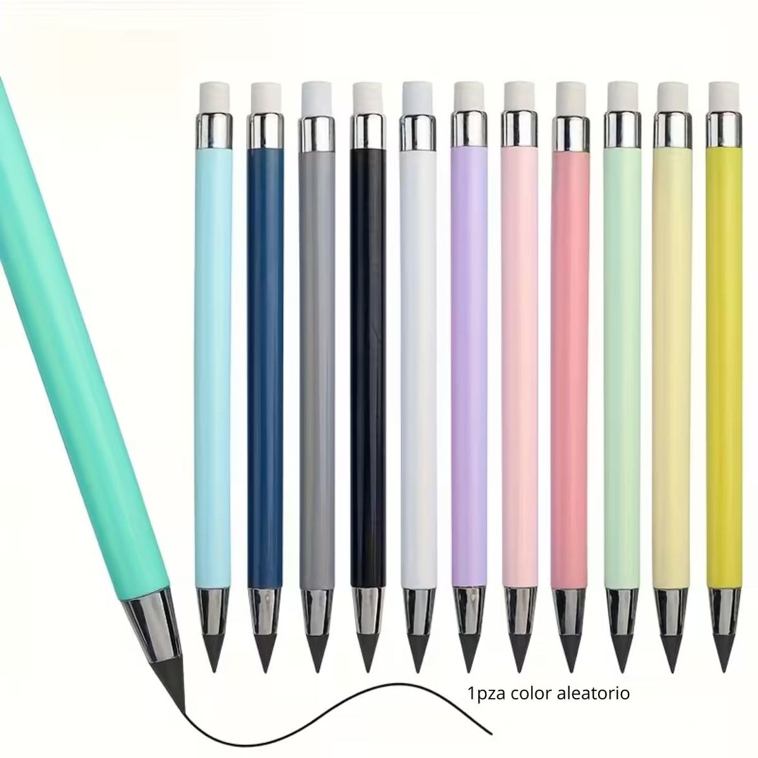 Lápiz Eterno con Goma Colores y Plumones Hobbees