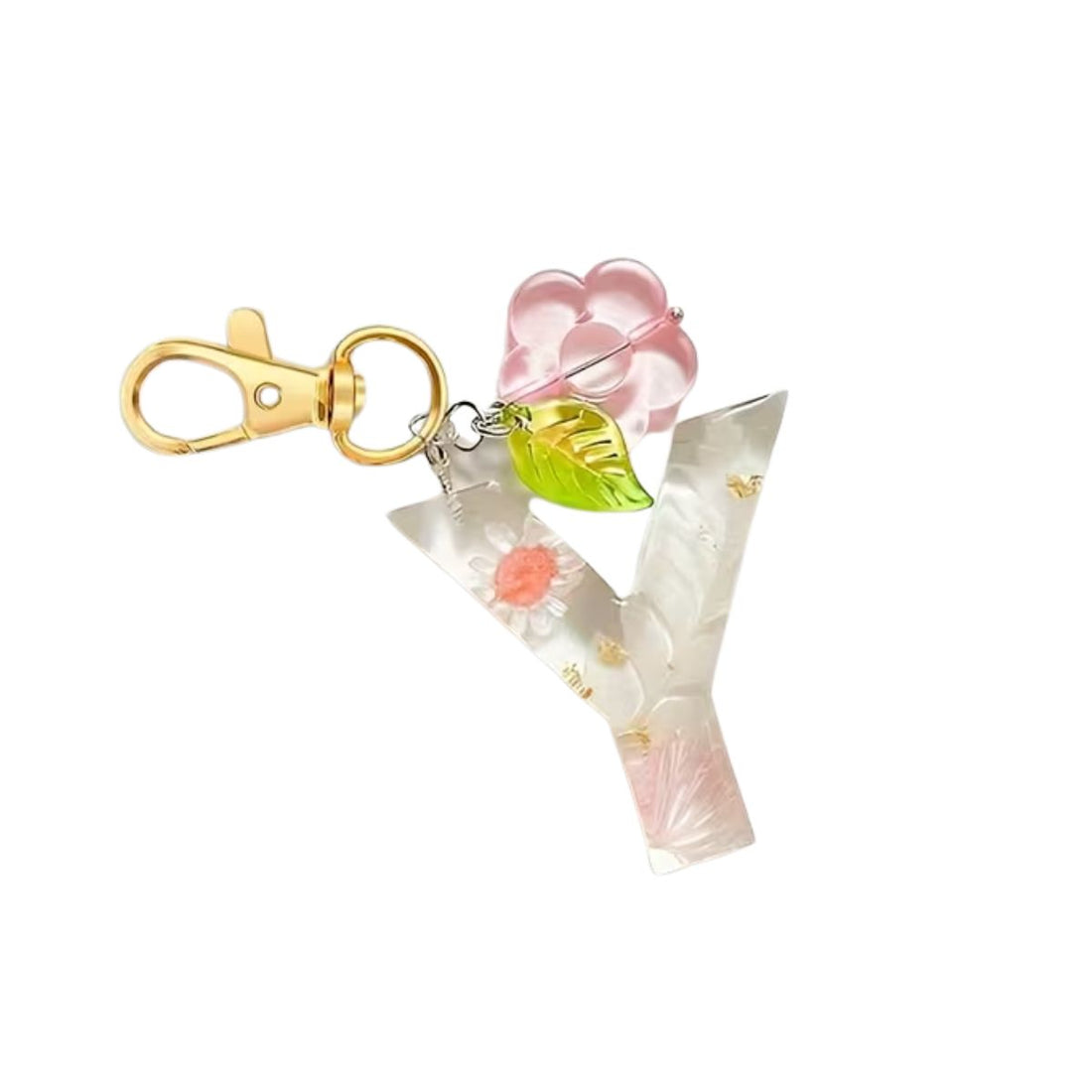 10 Herrajes para Hacer Llaveros color Dorado