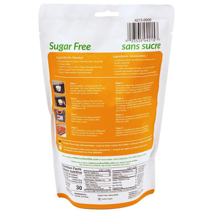 Sugar Free Hard Candy Mix / Mezcla para hacer Caramelos sin Azúcar Repostería Lorann Gourmet