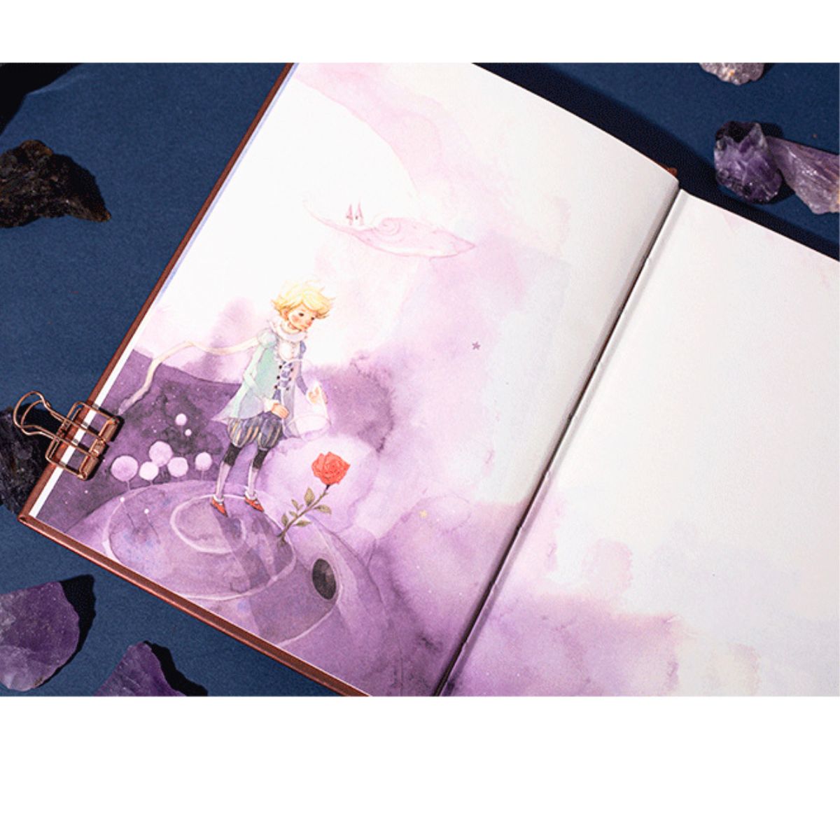 Le Little Prince Journal / Diario de El Principito Color Rojo Descontinuado Hangzhou Muke Culture