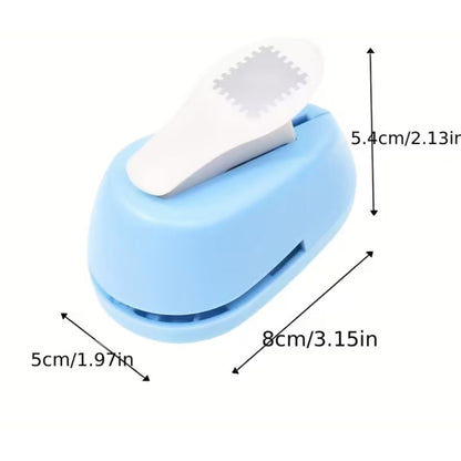 Perforadora Tipo Sello o Timbre Postal Chico