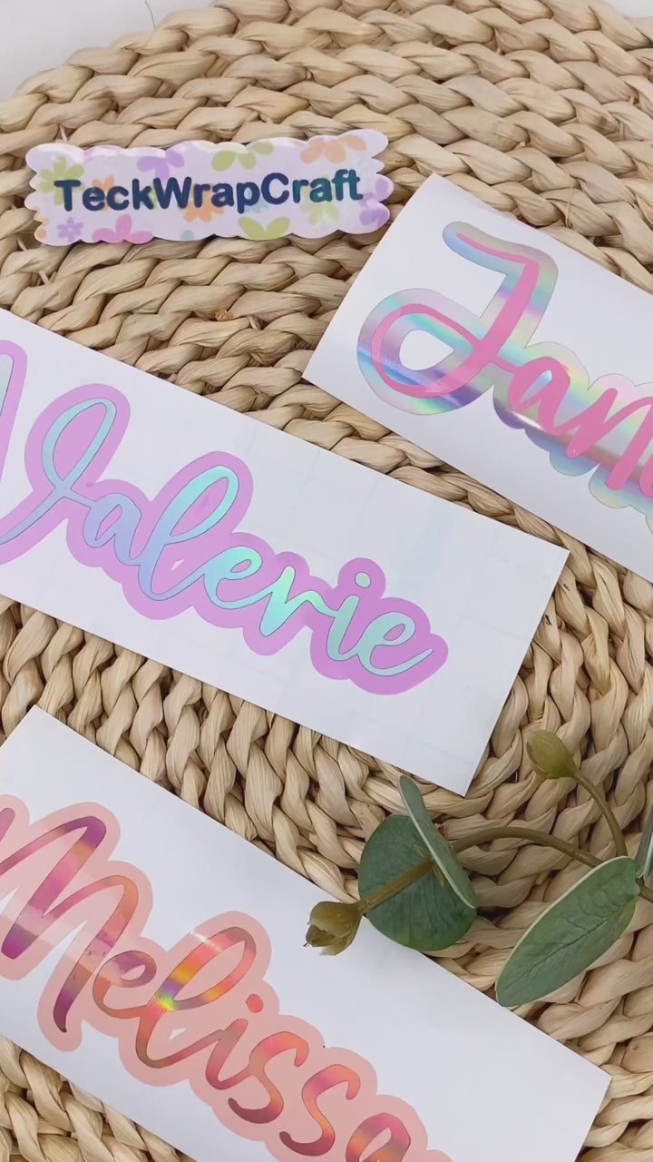 BF Holo Sapphire Vinyl / Vinil Sin Burbujas Zafiro Holográfico Viniles Teckwrap