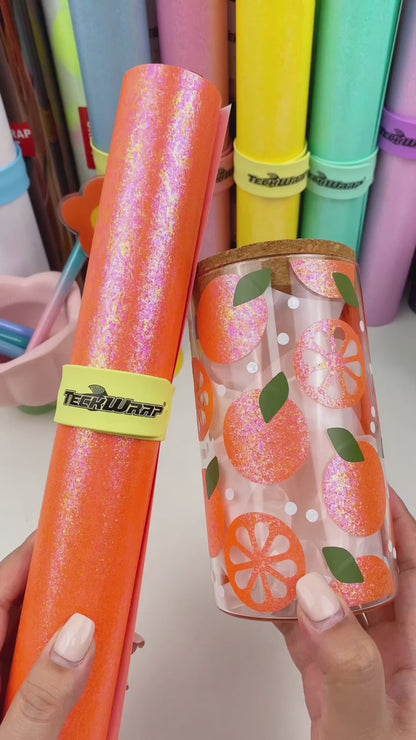 Colorful Pearl Orange Vinyl / Vinil Perlado Naranja Viniles Teckwrap