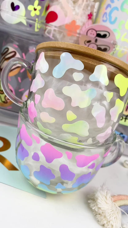 Candy Color Holo Cloud Vinyl / Vinil Nube Holográfica Viniles Teckwrap