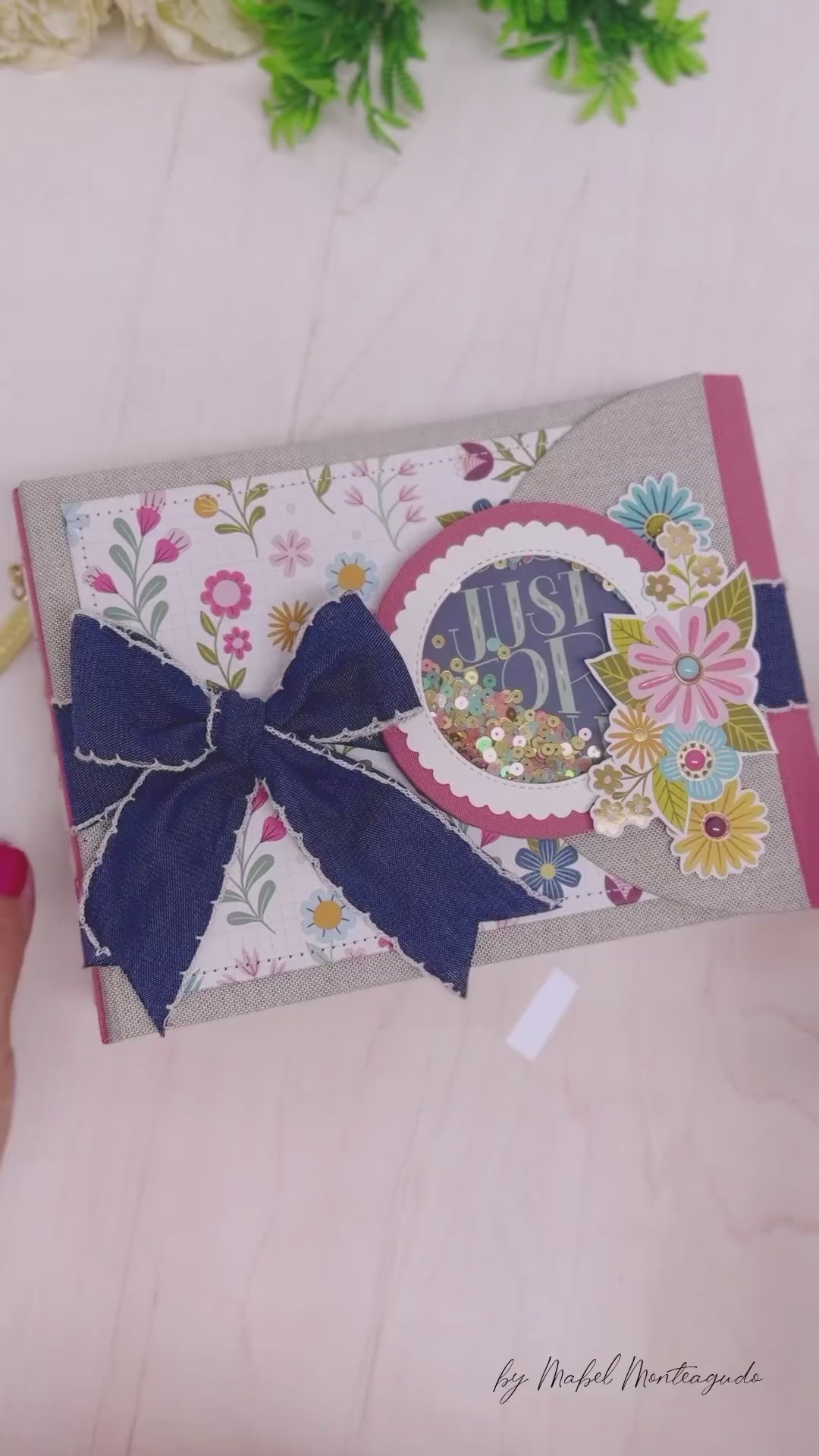 Album Joyful Notes con Tutorial por Mabel Monteagudo