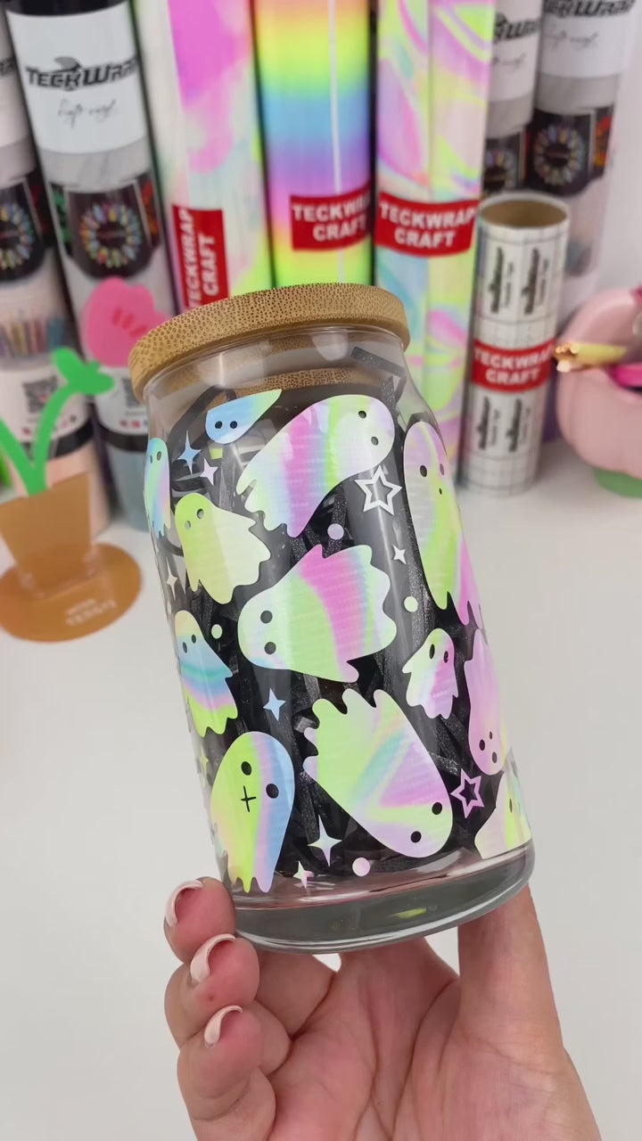 Candy Color Sparkle Fluid Art Vinyl / Vinil Arte Fluido Brillante Viniles Teckwrap