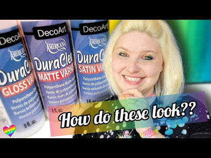 DuraClear Gloss Varnish / Barniz de Poliuretano Brillante Pastas Texturizadoras y Medios Mixtos DecoArt