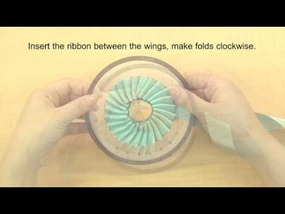 Rossette Maker / Plantilla Para Hacer Rosetas Tipo Presea Costura Clover