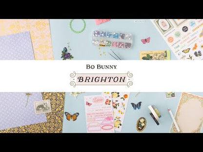 Brighton Paper Pad 12&quot; / Block de Papel Doble Cara Decorativo