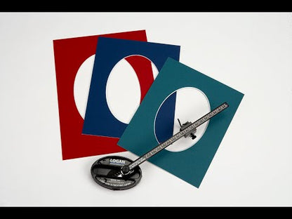 Oval &amp; Circle Cutter / Cortador de Círculos y Óvalos Para Carton Cortadoras / Guillotinas Logan