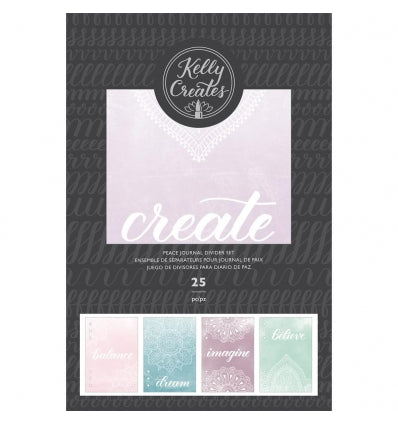 Journal Peace Binder / Paquete de Agenda y Separadores Agendas y Journals Kelly Creates