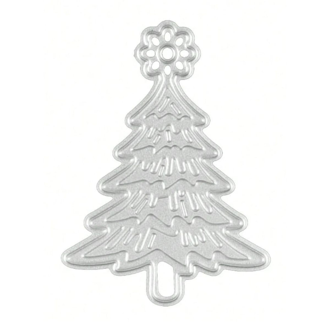 Suaje o Troquel Árbol de Navidad con Estrella en la Punta Dados de Corte / Suajes / Troqueles Hobbees