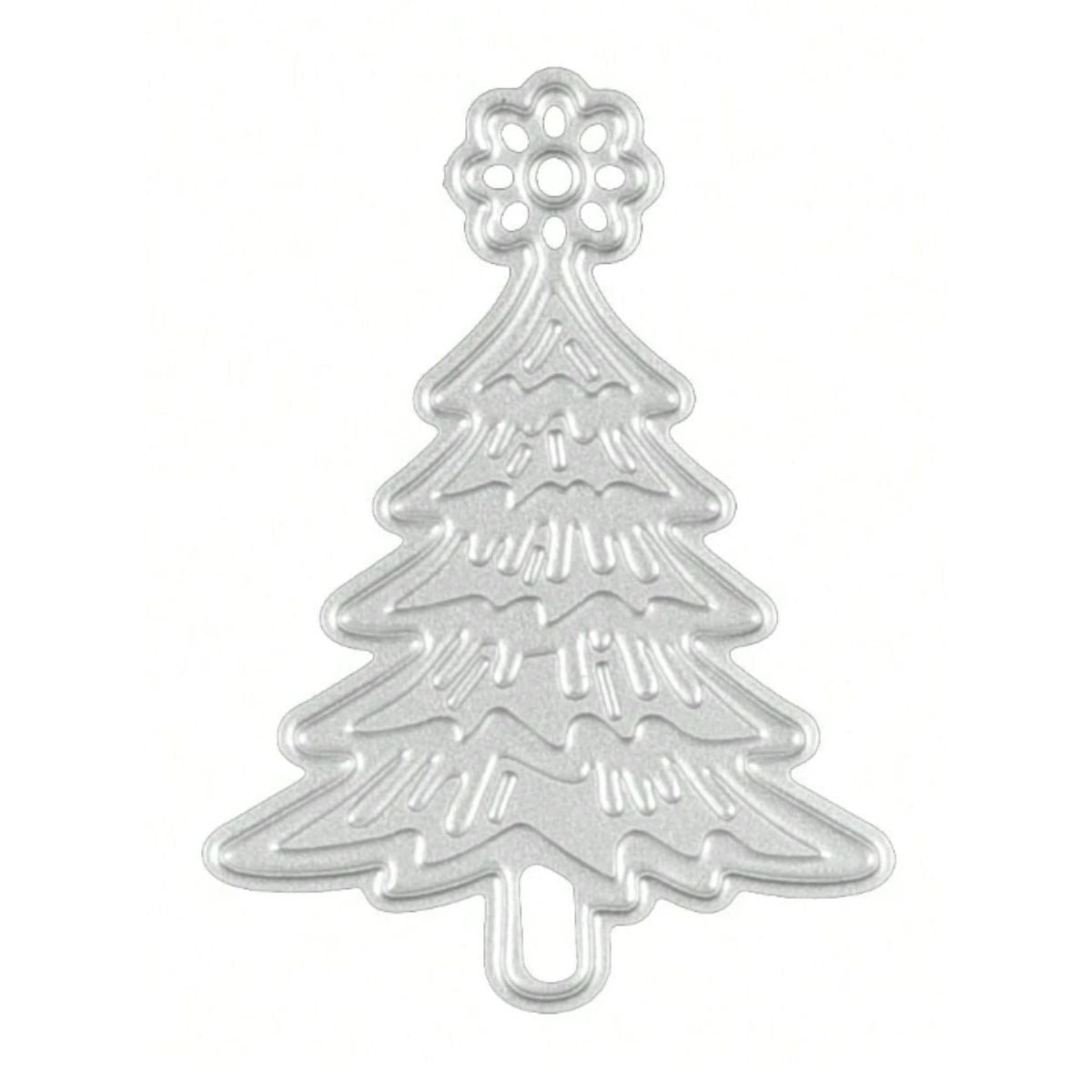 Suaje o Troquel Árbol de Navidad con Estrella en la Punta Dados de Corte / Suajes / Troqueles Hobbees