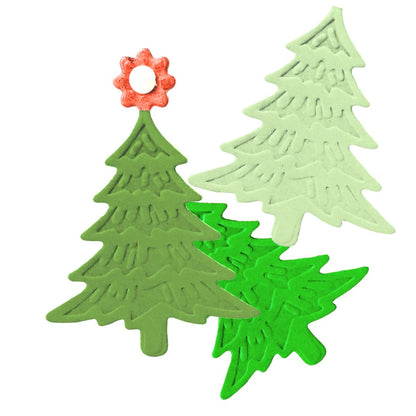 Suaje o Troquel Árbol de Navidad con Estrella en la Punta Dados de Corte / Suajes / Troqueles Hobbees