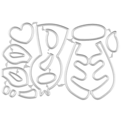 Suaje o Troquel Reno Narizón Dados de Corte / Suajes / Troqueles Hobbees