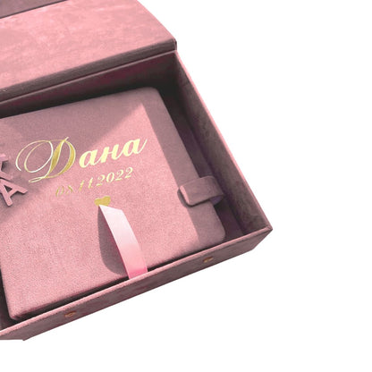 Ante Vegano a una Cara para Encuadernación Palo de Rosa Encuadernacion Penche