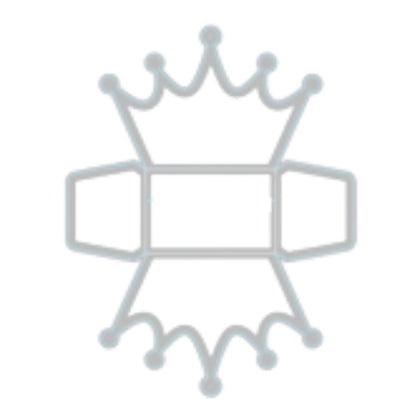 Suaje o Troquel de Cajita Corona Real Dados de Corte / Suajes / Troqueles Hobbees