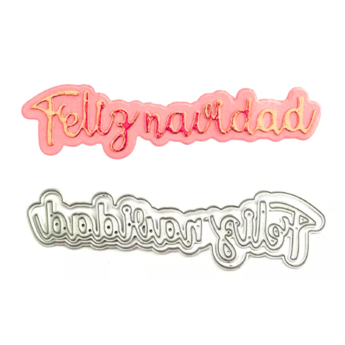 Suaje o Troquel “Feliz Navidad” Dados de Corte / Suajes / Troqueles Hobbees